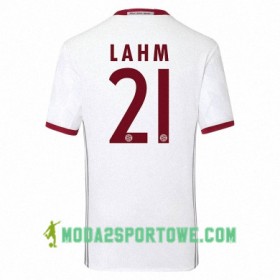 Koszulka Bayern Monachium LAHM 21 Trzeci Stroje Piłkarskie 2017/18 Krótki Rękaw
