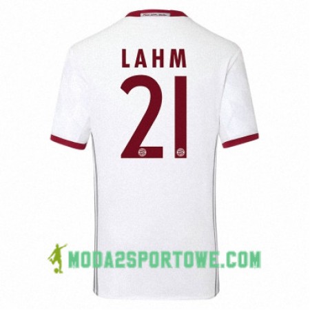 Koszulka Bayern Monachium LAHM 21 Trzeci Stroje Piłkarskie 2017/18 Krótki Rękaw