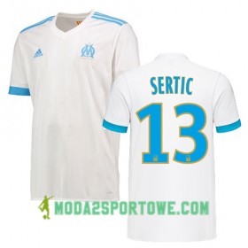 Koszulka Olympique Marsylia Gregory Sertic 13 Domowe Stroje Piłkarskie 2017/18 Krótki Rękaw