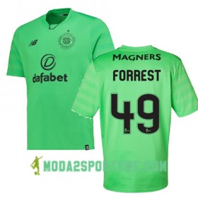 Koszulka Celtic FC JAMES FORREST Trzeci Stroje Piłkarskie 2017/18 Krótki Rękaw