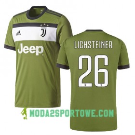 Koszulka Juventus LICHTSTEINER 26 Trzeci Stroje Piłkarskie 2017/18 Krótki Rękaw