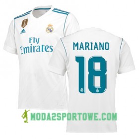 Koszulka Real Madryt Mariano 10 Domowe Stroje Piłkarskie 2017/18 Krótki Rękaw