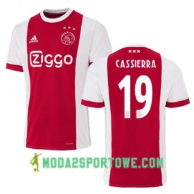 Koszulka Ajax Amsterdam MATEO CASSIERRA 19 Domowe Stroje Piłkarskie 2017/18 Krótki Rękaw