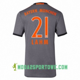 Koszulka Bayern Monachium LAHM 21 Wyjazdowe Stroje Piłkarskie 2017/18 Krótki Rękaw