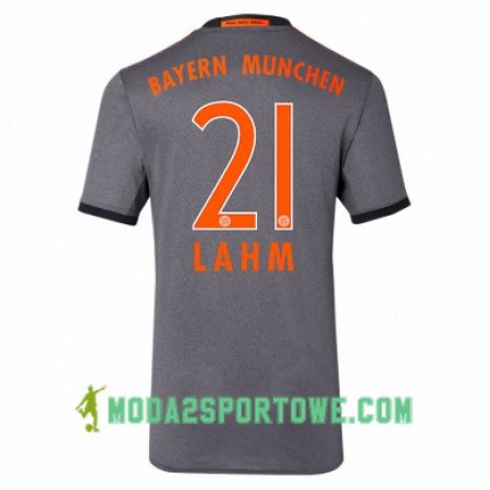 Koszulka Bayern Monachium LAHM 21 Wyjazdowe Stroje Piłkarskie 2017/18 Krótki Rękaw