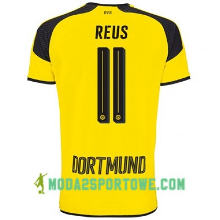 Koszulka Borussia Dortmund REUS 11 Trzeci Stroje Piłkarskie 2017/18 Krótki Rękaw