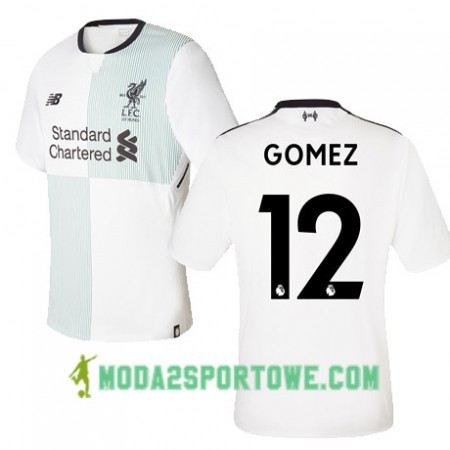 Koszulka Liverpool GOMEZ 12 Wyjazdowe Stroje Piłkarskie 2017/18 Krótki Rękaw