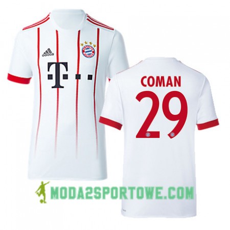 Koszulka Bayern Monachium COMAN 29 Trzeci Stroje Piłkarskie 2017/18 Krótki Rękaw