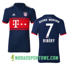 Koszulka Bayern Monachium RIBERY 7 Wyjazdowe Stroje Piłkarskie 2017/18 Krótki Rękaw