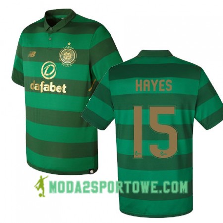Koszulka Celtic FC JONNY HAYES Wyjazdowe Stroje Piłkarskie 2017/18 Krótki Rękaw