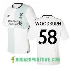 Koszulka Liverpool Woodburn 58 Wyjazdowe Stroje Piłkarskie 2017/18 Krótki Rękaw
