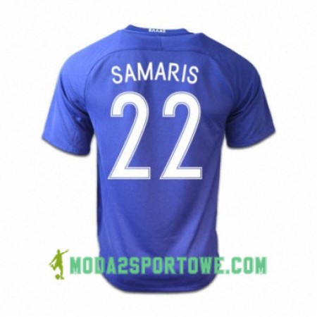Koszulka Grecja ANDREAS SAMARIS Wyjazdowe Stroje Piłkarskie 2016/17 Krótki Rękaw