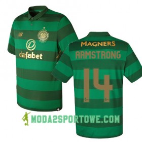 Koszulka Celtic FC STUART ARMSTRONG Wyjazdowe Stroje Piłkarskie 2017/18 Krótki Rękaw