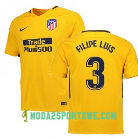 Koszulka Atlético Madryt FILIPE LUIS 3 Wyjazdowe Stroje Piłkarskie 2017/18 Krótki Rękaw