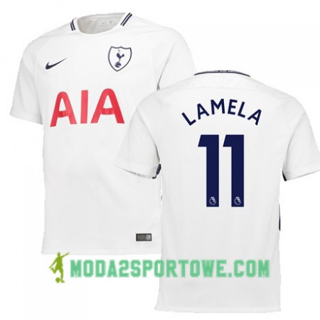 Koszulka Tottenham Hotspur LAMELA 11 Domowe Stroje Piłkarskie 2017/18 Krótki Rękaw