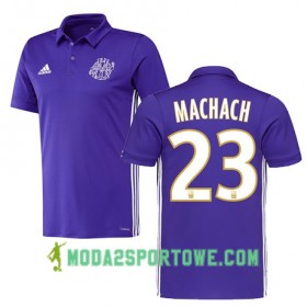 Koszulka Olympique Marsylia ZINEDINE MACHACH 23 Trzeci Stroje Piłkarskie 2017/18 Krótki Rękaw