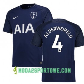 Koszulka Tottenham Hotspur ALDERWEIRELD 4 Wyjazdowe Stroje Piłkarskie 2017/18 Krótki Rękaw