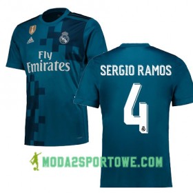 Koszulka Real Madryt SERGIO RAMOS 4 Trzeci Stroje Piłkarskie 2017/18 Krótki Rękaw