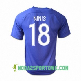 Koszulka Grecja SOTIRIS NINIS Wyjazdowe Stroje Piłkarskie 2016/17 Krótki Rękaw