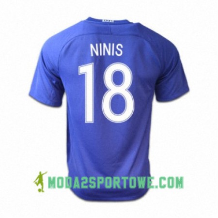 Koszulka Grecja SOTIRIS NINIS Wyjazdowe Stroje Piłkarskie 2016/17 Krótki Rękaw