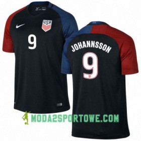 Koszulka Stany Zjednoczone ARON JOHANNSSON Wyjazdowe Stroje Piłkarskie 2016/17 Krótki Rękaw