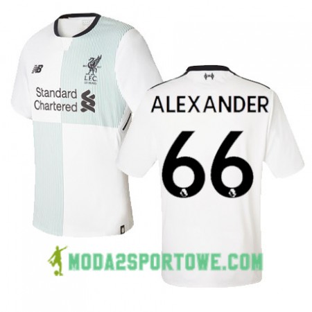 Koszulka Liverpool Alexander 66 Wyjazdowe Stroje Piłkarskie 2017/18 Krótki Rękaw