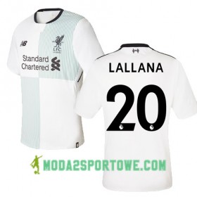 Koszulka Liverpool LALLANA 20 Wyjazdowe Stroje Piłkarskie 2017/18 Krótki Rękaw