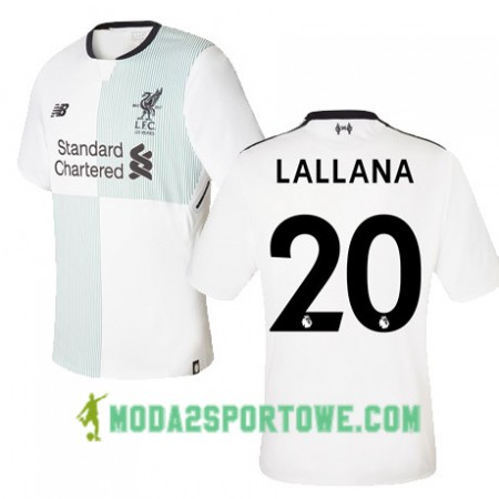 Koszulka Liverpool LALLANA 20 Wyjazdowe Stroje Piłkarskie 2017/18 Krótki Rękaw