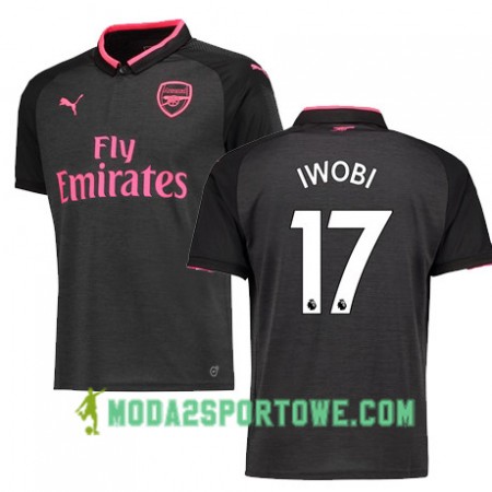 Koszulka Arsenal IWOBI 17 Trzeci Stroje Piłkarskie 2017/18 Krótki Rękaw