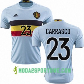 Koszulka Belgia YANNICK CARRASCO Wyjazdowe Stroje Piłkarskie Euro 2016