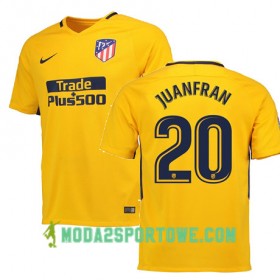 Koszulka Atlético Madryt JUANFRAN 20 Wyjazdowe Stroje Piłkarskie 2017/18 Krótki Rękaw