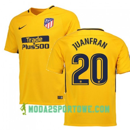 Koszulka Atlético Madryt JUANFRAN 20 Wyjazdowe Stroje Piłkarskie 2017/18 Krótki Rękaw