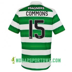 Koszulka Celtic FC KRIS COMMONS Domowe Stroje Piłkarskie 2017/18 Krótki Rękaw