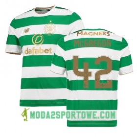 Koszulka Celtic FC CALLUM McGREGOR Domowe Stroje Piłkarskie 2017/18 Krótki Rękaw