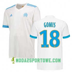 Koszulka Olympique Marsylia BAFETIMBI GOMIS 18 Domowe Stroje Piłkarskie 2017/18 Krótki Rękaw