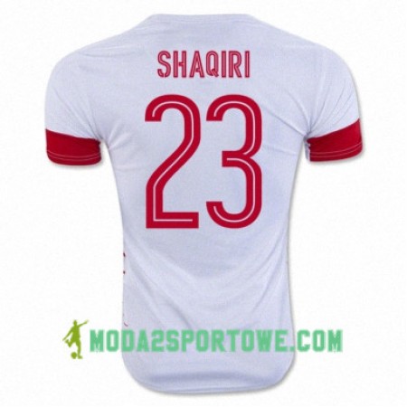 Koszulka Szwajcaria XHERDAN SHAQIRI Wyjazdowe Stroje Piłkarskie Euro 2016