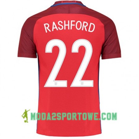 Koszulka Anglia RASHFORD Wyjazdowe Stroje Piłkarskie Euro 2016