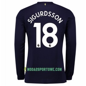 Koszulka Everton Gylfi Sigurdsson 18 Trzeci Stroje Piłkarskie 2017/18 Długi Rękaw