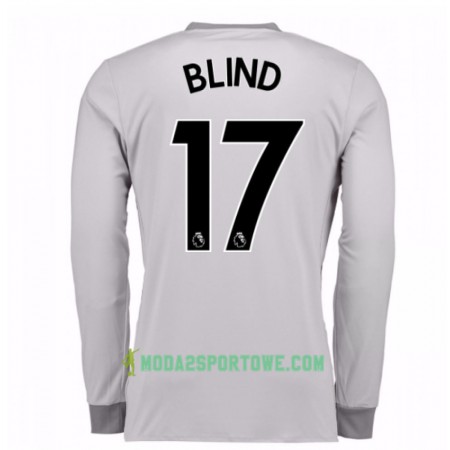 Koszulka Manchester United Daley Blind 17 Trzeci Stroje Piłkarskie 2017/18 Długi Rękaw