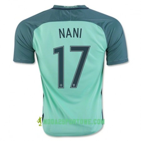 Koszulka Portugalia NANI Wyjazdowe Stroje Piłkarskie Euro 2016