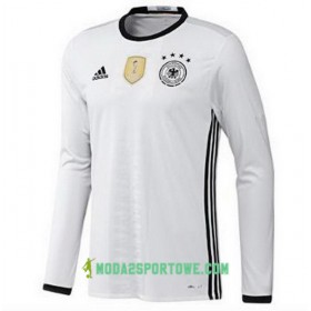Koszulka Niemcy Domowe Stroje Piłkarskie Euro 2016 Długi Rękaw