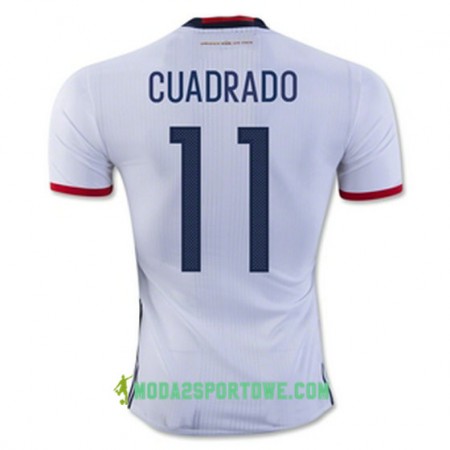 Koszulka Kolumbia CUADRADO Domowe Stroje Piłkarskie 2016/17 Krótki Rękaw