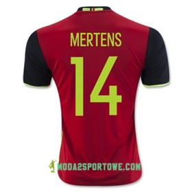 Koszulka Belgia MERTENS Domowe Stroje Piłkarskie Euro 2016