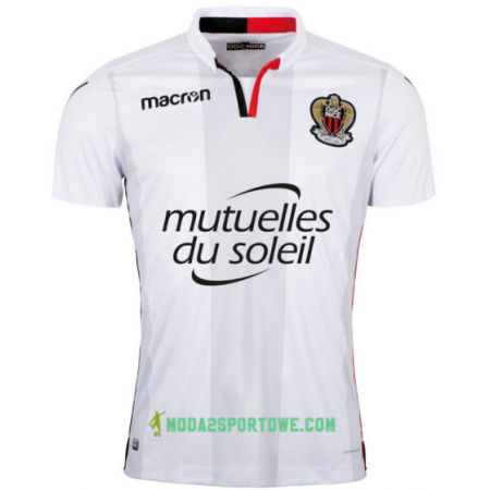 Koszulka OGC Nice Wyjazdowe Stroje Piłkarskie 2017/18 Krótki Rękaw