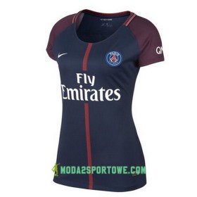 Koszulka Paris SG Damska Domowe Stroje Piłkarskie 2017/18 Krótki Rękaw