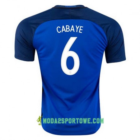 Koszulka Francja CABAYE Domowe Stroje Piłkarskie Euro 2016