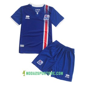 Koszulka Islandia Dziecięcy Domowe Stroje Piłkarskie Euro 2016