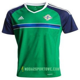 Koszulka Irlandia Północna Domowe Stroje Piłkarskie Euro 2016