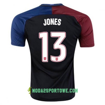 Koszulka Stany Zjednoczone JONES Wyjazdowe Stroje Piłkarskie 2016/17 Krótki Rękaw