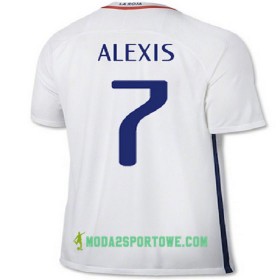 Koszulka Chile ALEXIS Wyjazdowe Stroje Piłkarskie 2016/17 Krótki Rękaw